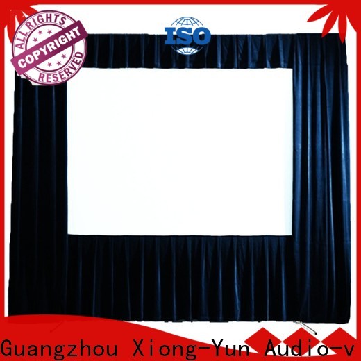XY Screens curved outdoor movie projector supplier for public
