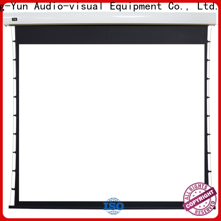 stable Home theater projection screen personalized for rooms