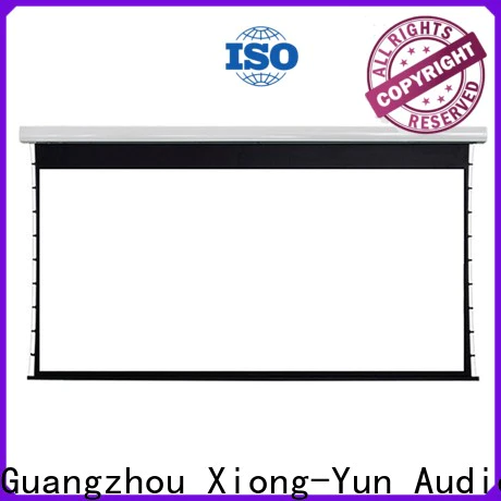XY Screens portable movie projector series for television
