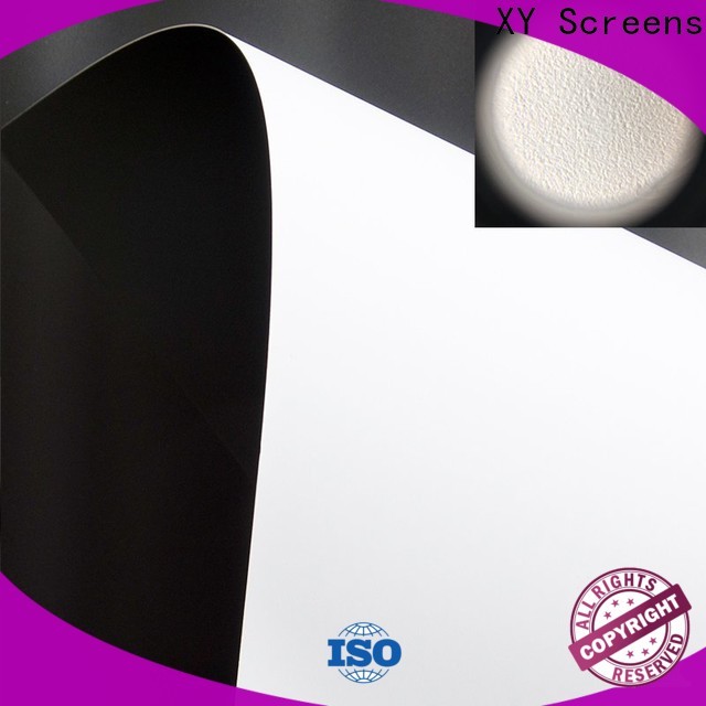 standard front and rear fabric inquire now for motorized projection screen