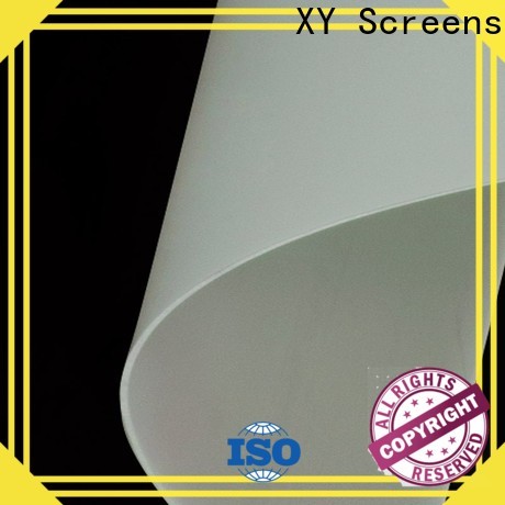 XY Screens acoustically rear projection screen material factory for thin frame projector screen