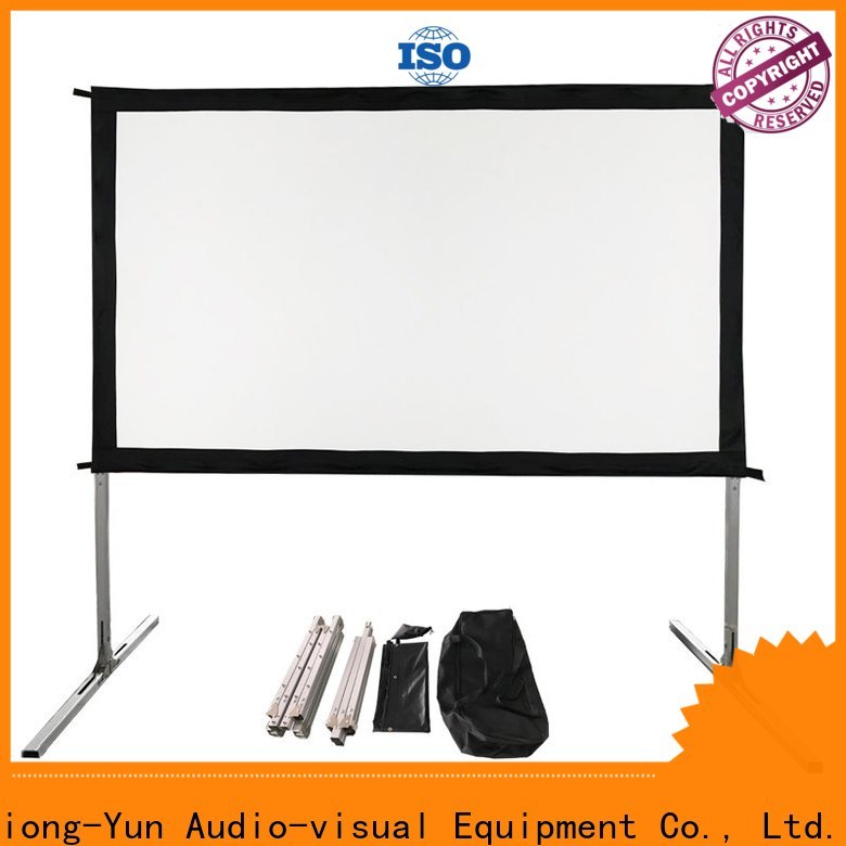 XY Screens curved outdoor projector screen wholesale for square