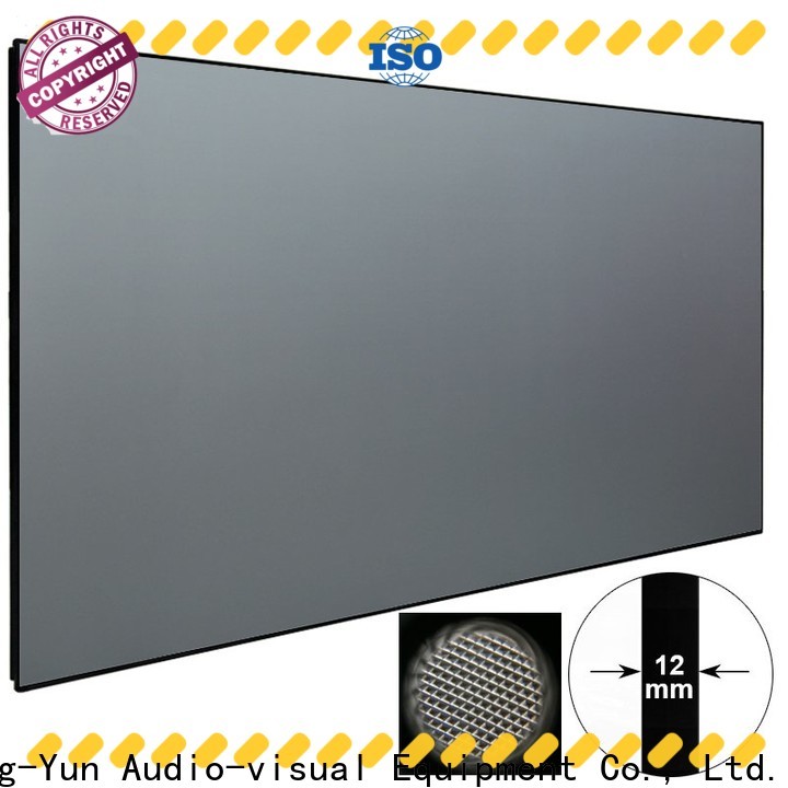 ambient ultra short throw projector screen manufacturer for computer