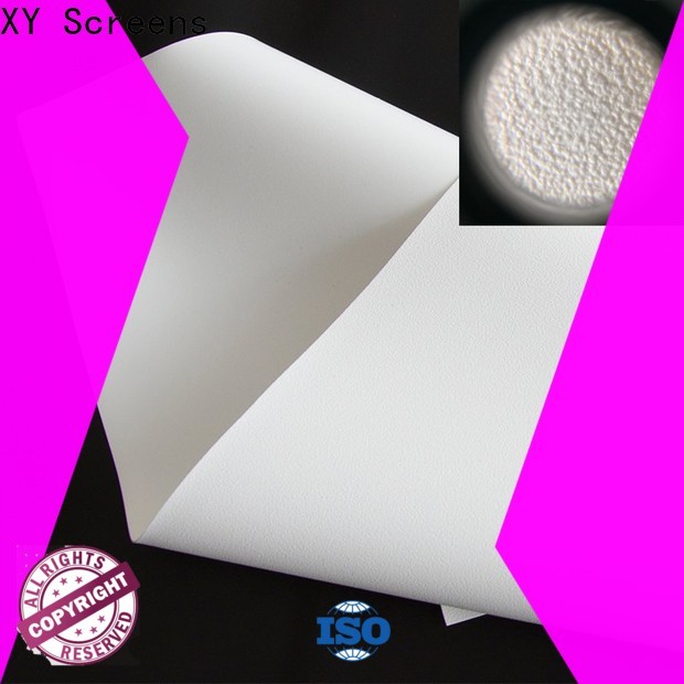 XY Screens projector fabric inquire now for fixed frame projection screen