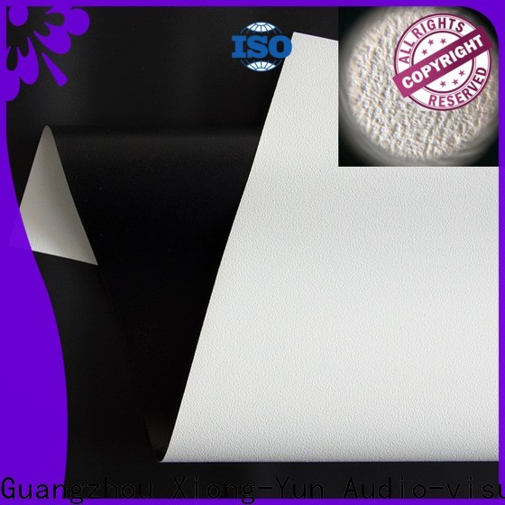 XY Screens metallic projector fabric with good price for motorized projection screen