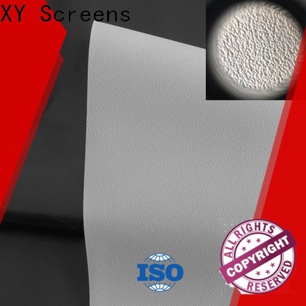 XY Screens quality front fabrics factory for motorized projection screen