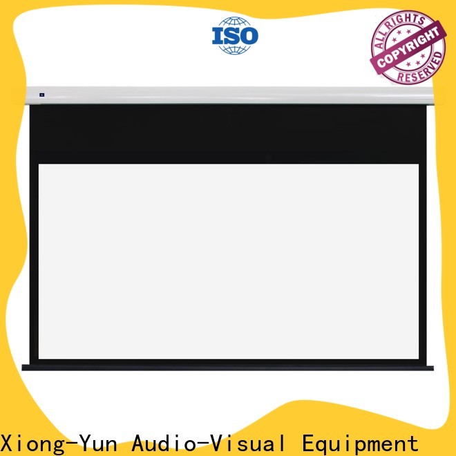 XY Screens electric projector screen supplier for theater