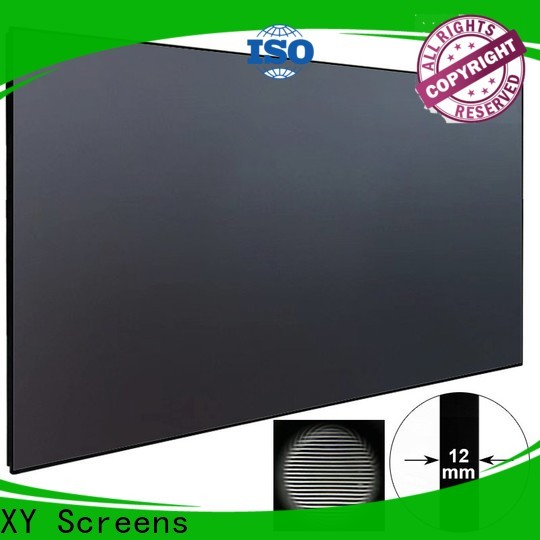 ambient ultra short throw projector screen series for television