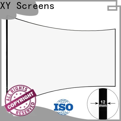 XY Screens mini curved home theater screen factory price for home cinema