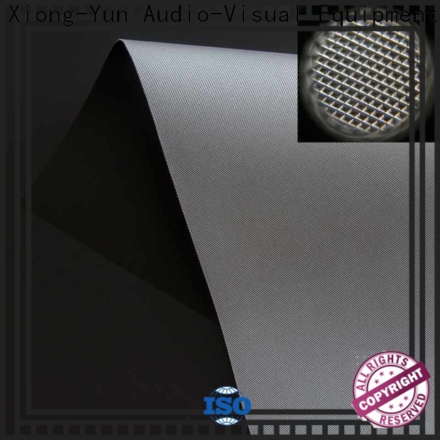XY Screens projector screen fabric customized for fixed frame projection screen