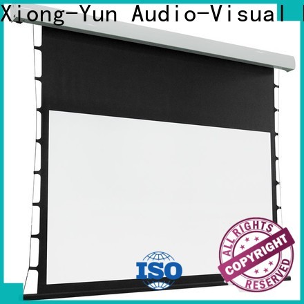 XY Screens tab tensioned projector screen wholesale for living room