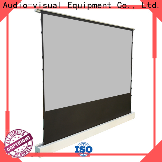 XY Screens rising pull up projector screen inquire now for living room