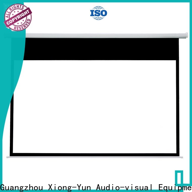 XY Screens stable motorized projector screen wholesale for rooms