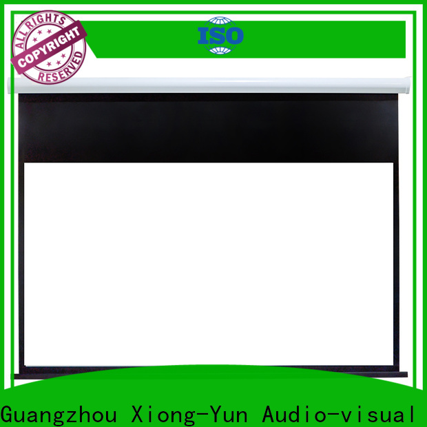 XY Screens curved motorized screens wholesale for home