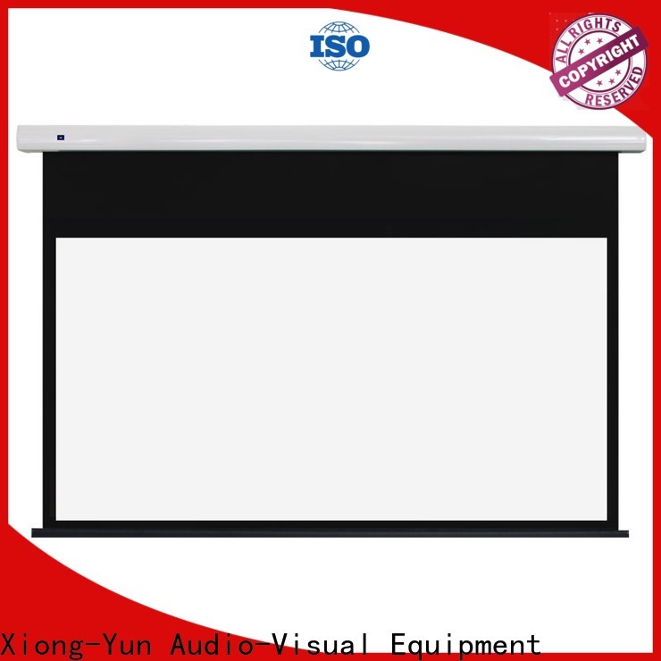 XY Screens durable Motorized Projection Screen supplier for indoors