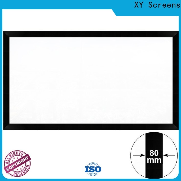 XY Screens slim movie projector screen factory price for meeting room
