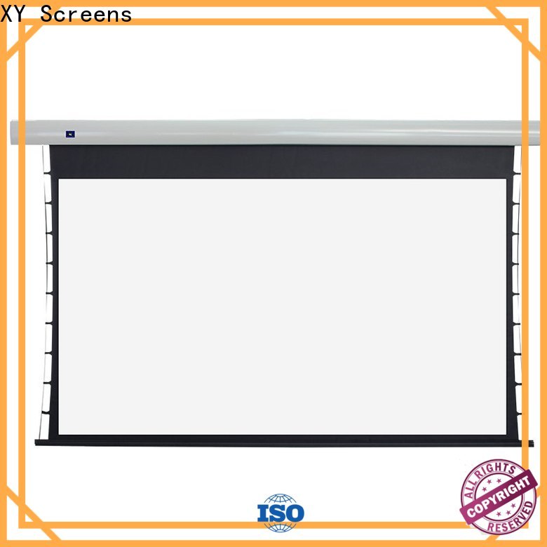 XY Screens tensioned projector screen wholesale for indoors