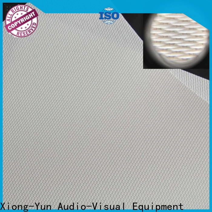 acoustically acoustic screen material manufacturer for projector screen