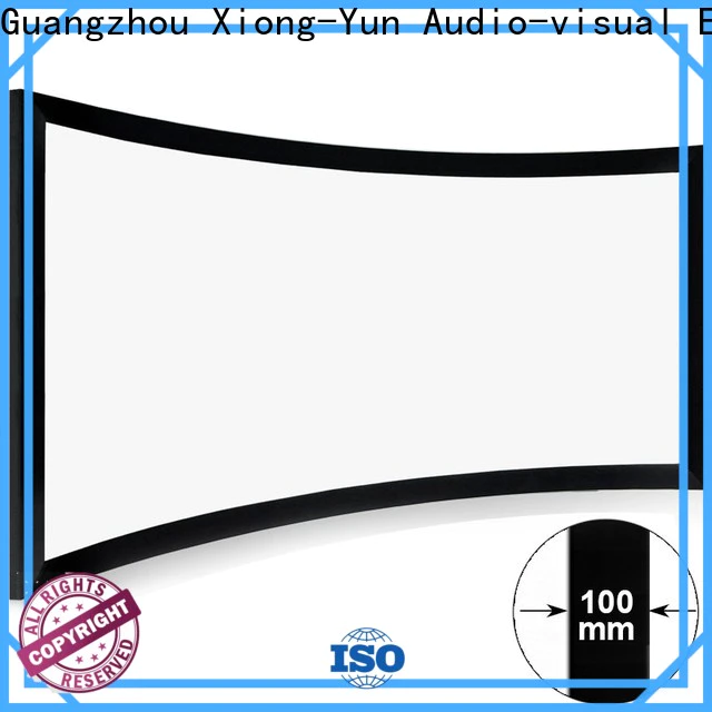 XY Screens curved projector screen diy from China for theater