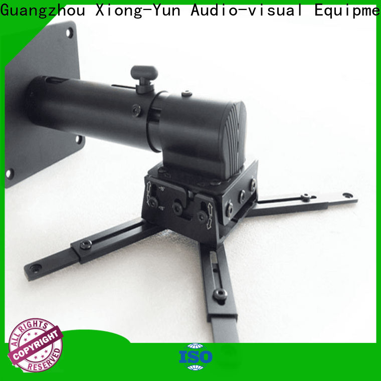 XY Screens projector floor mount customized for television