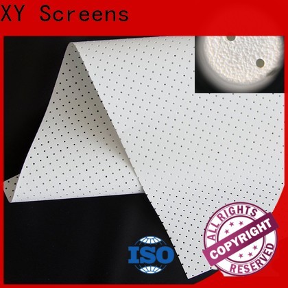 metallic acoustic absorbing fabric manufacturer for projector screen