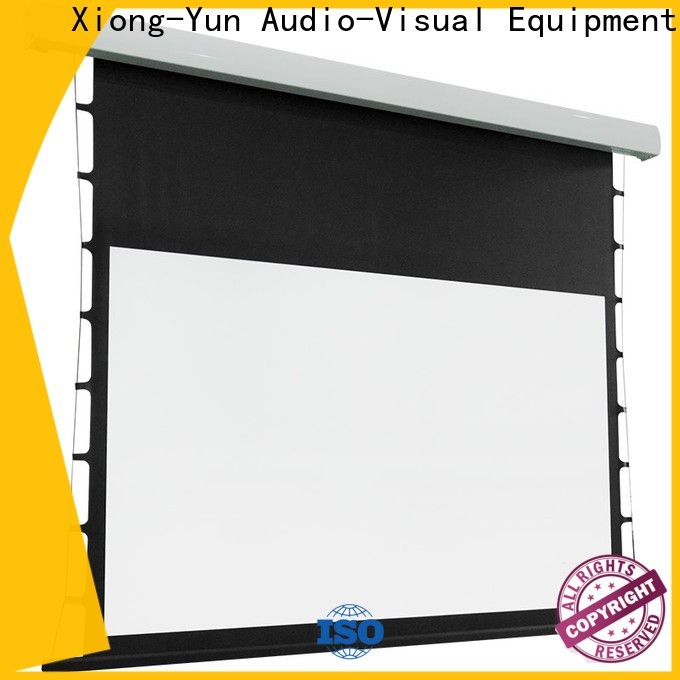 XY Screens tensioned projector screen supplier for household