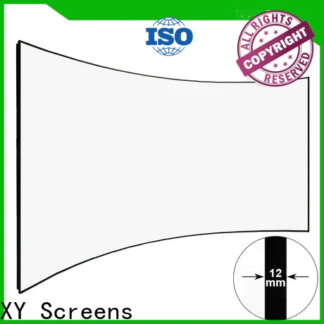 XY Screens mini curved projector screen wholesale for ktv