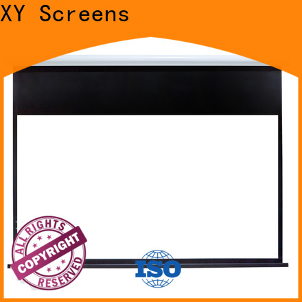 XY Screens motorized projector screen supplier for home