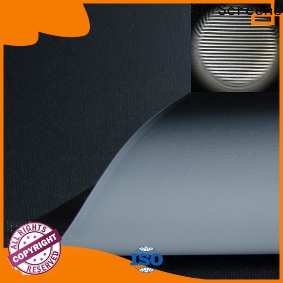 XY Screens light rejecting projector cloth customized for thin frame projector screen