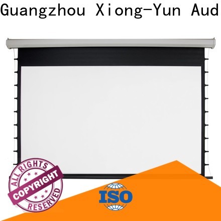 XY Screens Home theater projection screen personalized for indoors