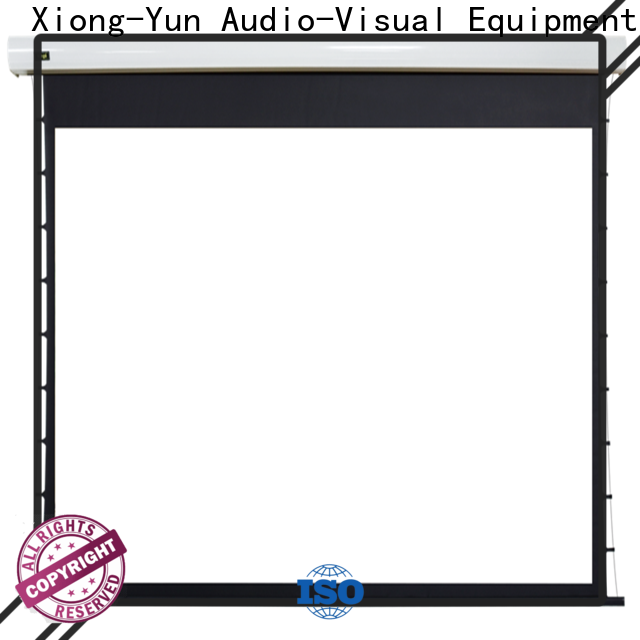XY Screens curved motorized screens supplier for home