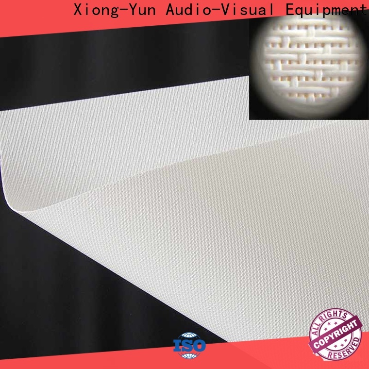 XY Screens Acoustically Transparent Fabrics manufacturer for motorized projection screen