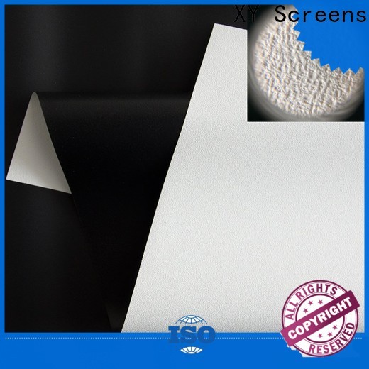 XY Screens projector screen fabric china design for motorized projection screen