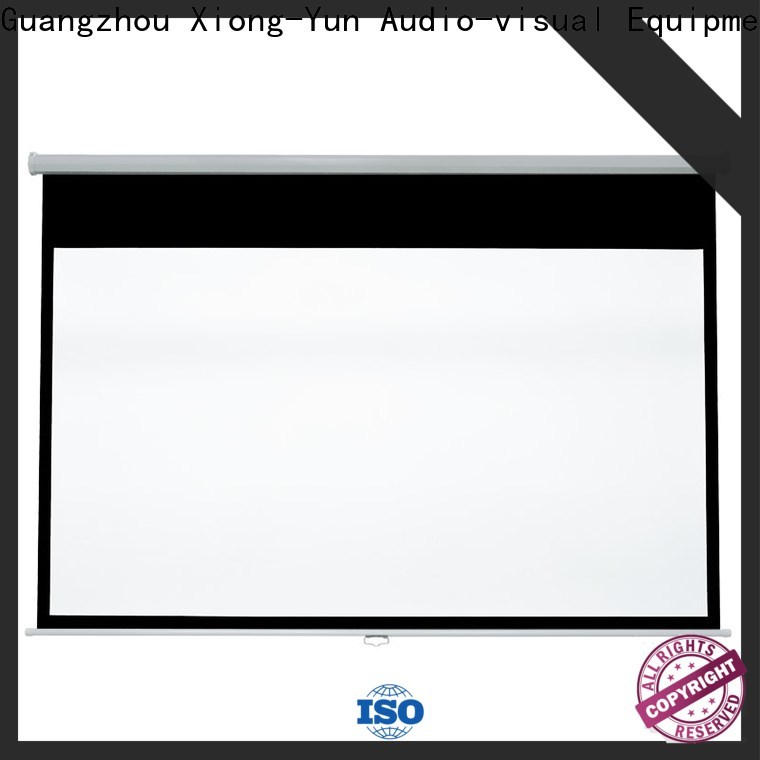 XY Screens advanced drop down projector screen with good price for college