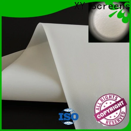 XY Screens projector screen fabric factory for thin frame projector screen