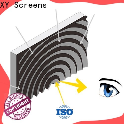 XY Screens ultra short throw projector screen series for movies