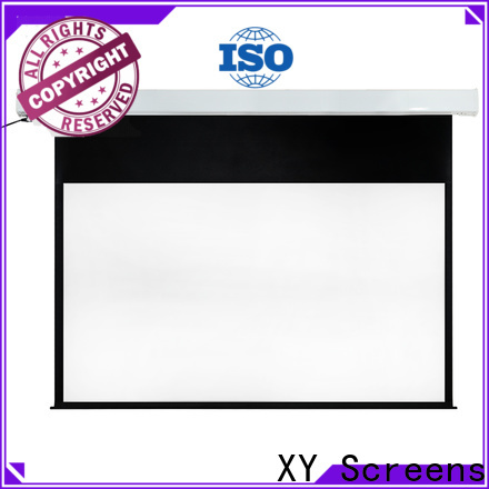 XY Screens intelligent Home theater projection screen factory price for indoors