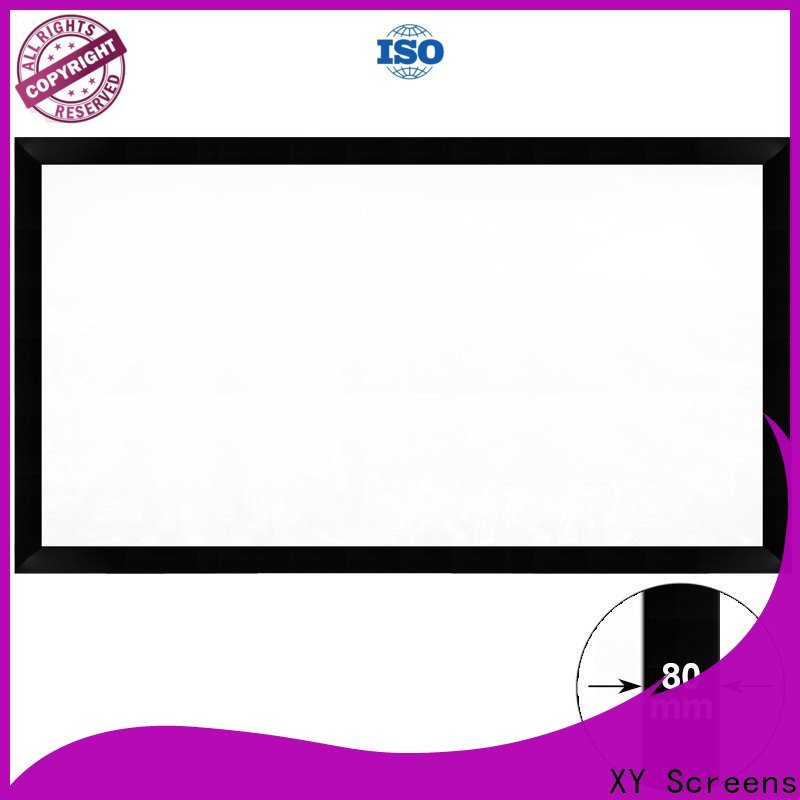 thin movie projector screen factory price for theater