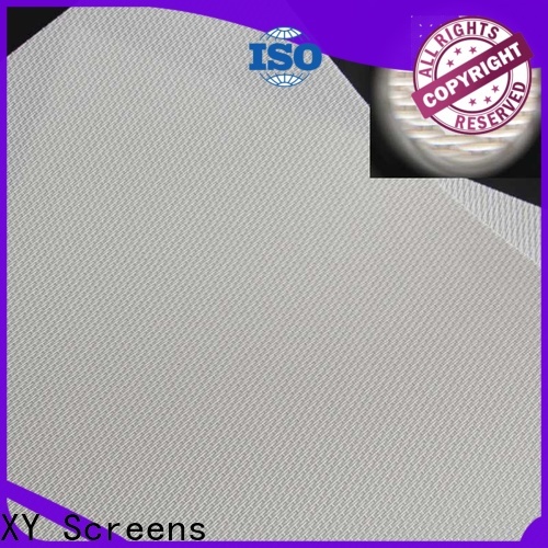 XY Screens Acoustically Transparent Fabrics directly sale for fixed frame projection screen