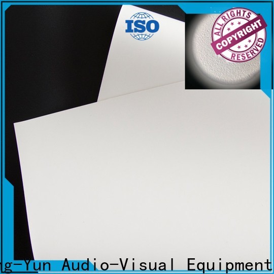 professional front fabrics inquire now for fixed frame projection screen