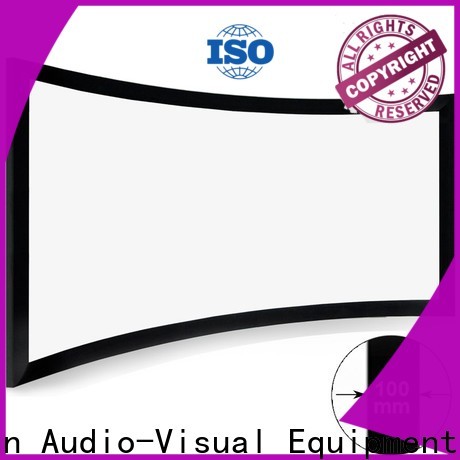 widescreen curved projector screen diy directly sale for indoors