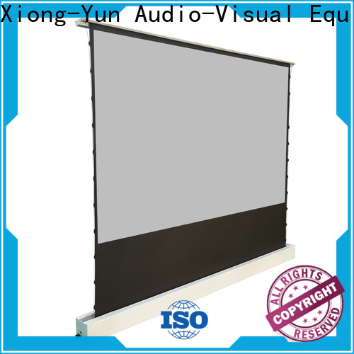XY Screens white floor rising screen design for home