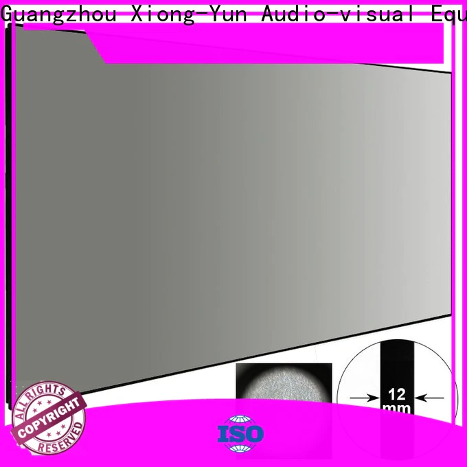 XY Screens crystal Ambient Light Rejecting Projector Screen supplier for living room