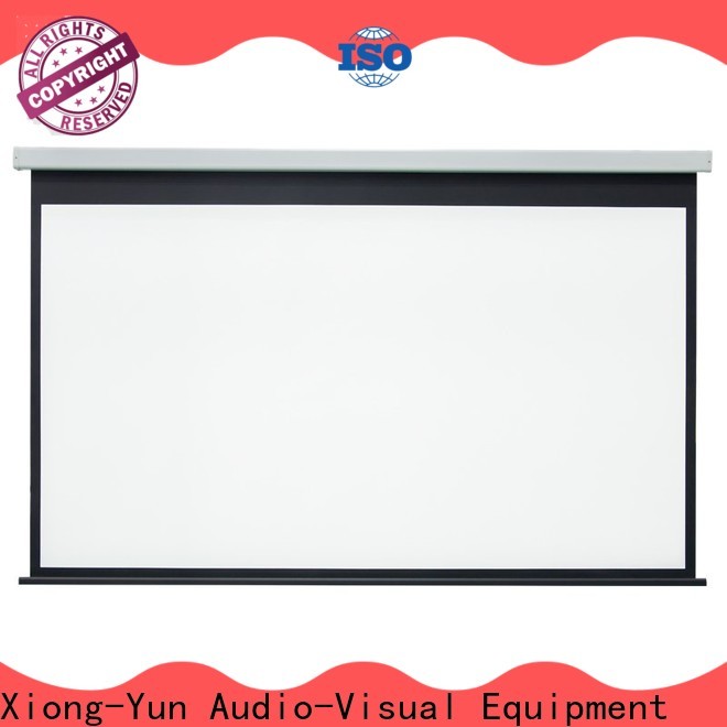 XY Screens Home theater projection screen personalized for theater