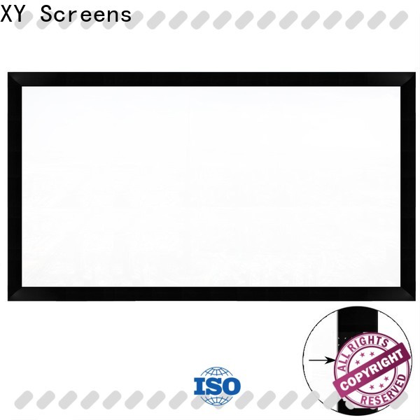 fixed home theater projector screen factory price for meeting room