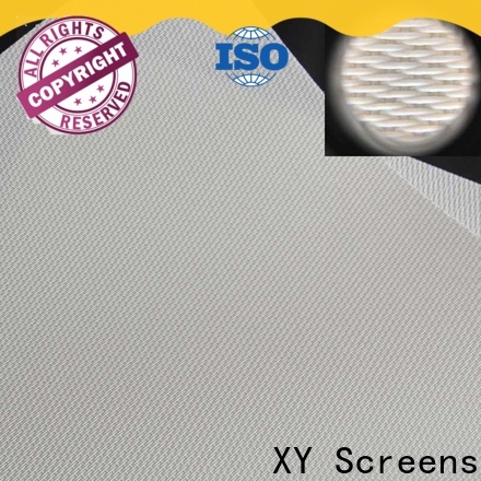 XY Screens acoustically transparent screen material from China for motorized projection screen