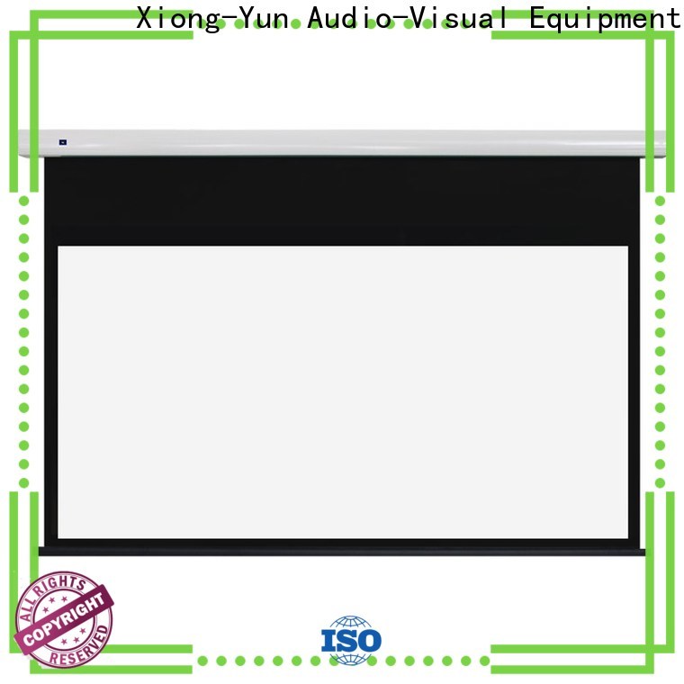 XY Screens motorised projector screen wholesale for theater