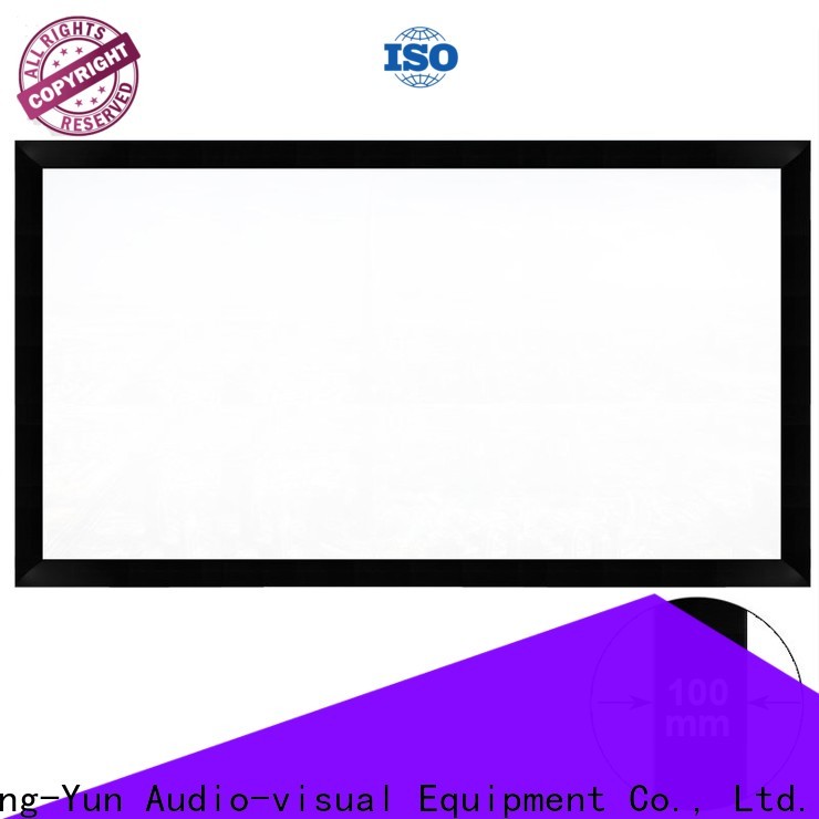 retractable Projection Screens customized for indoors