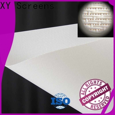 acoustically acoustic screen material directly sale for fixed frame projection screen