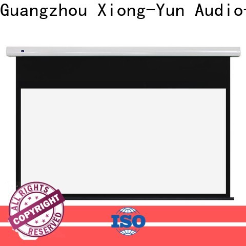 XY Screens intelligent Portable Projection Screen company factory for household